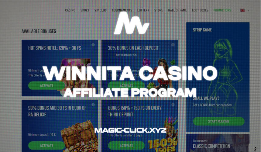 Scopri il divertimento e le opportunità di vincita con Winnita Casino